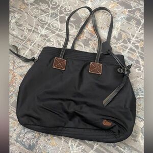 Dooney & Bourke Vinyl Bag w/ Pink Interior